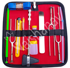 Vaishanav CNS Kit of 12 Instruments – Complete Neurological Diagnostic & Surgical Tools Set with Pouch