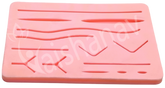 Vaishanav Suture Practice Pad 3 Layers with Wounds