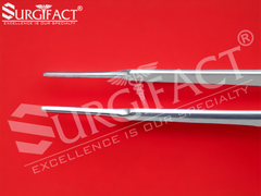 Surgifact Gerald Vascular Dissecting Non-Tooth Forcep Fine Tip 1 MM – Superior Grade Stainless Steel Surgical Instrument
