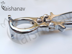 Vaishanav 9” Burdizzo Castrator – Heavy-Duty Stainless Steel Non-Surgical Livestock Castration Clamp