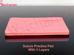 Vaishanav Suture Practice Pad 3 Layers with Wounds