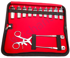 Vaishanav Casper & Cloward Retractor with 5 Pairs Blades