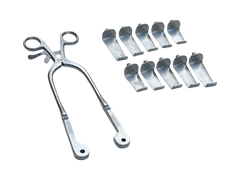 Vaishanav Casper & Cloward Retractor with 5 Pairs Blades