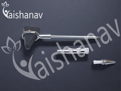 Vaishanav Goniometer Set Physiotherapy Kit – 3 Goniometers, Reflex Hammer, Tuning Fork & Measuring Tape – ROM Measurement Tools