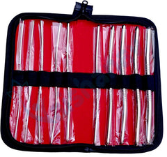 Vaishanav Hegar Dilator Set No. 2–12 with Pouch | 10 Pcs Premium Stainless Steel Medical Dilators | Reusable & Autoclavable Gynecology & Urology Instruments