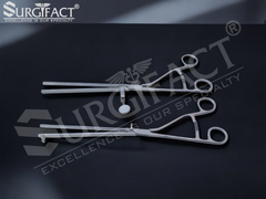 Surgifact Superior Quality Lane Twin Intestinal Clamp Straight 8 Inch – Surgical Instrument