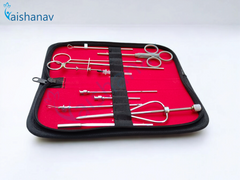 Vaishanav Teat Surgery Kit – Veterinary Surgical Instruments Set for Cattle and Livestock