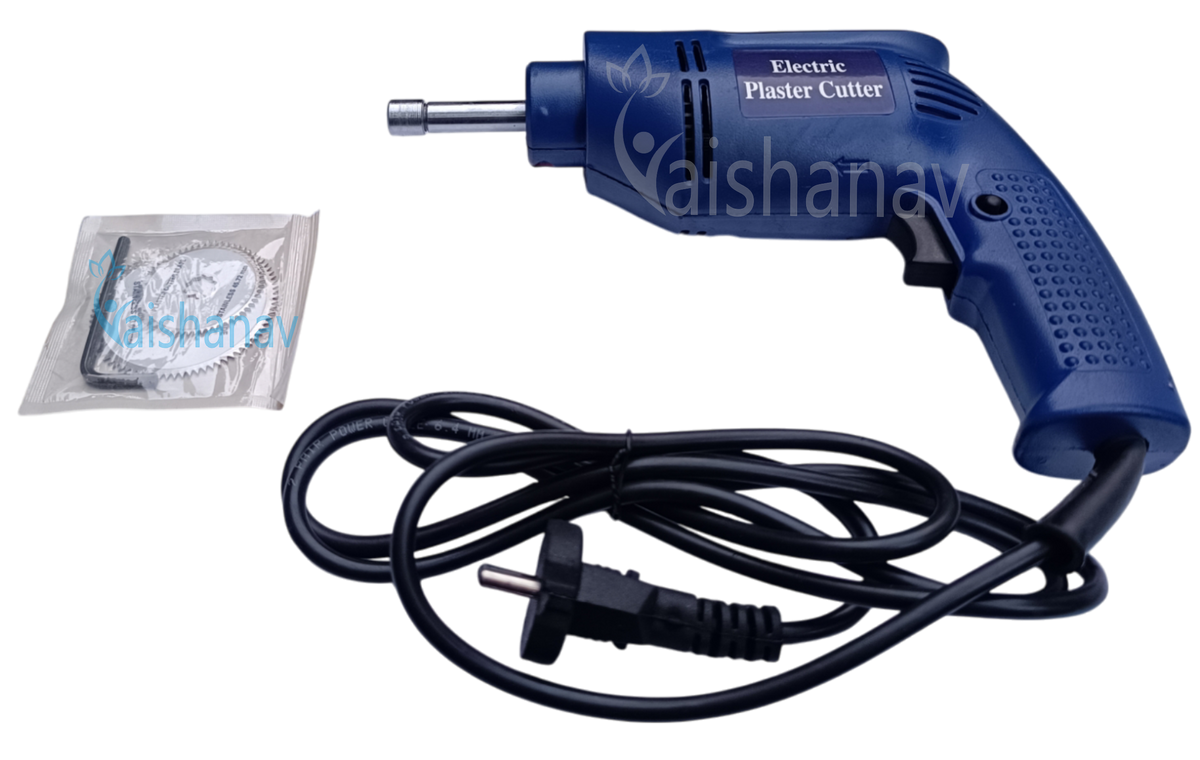 Vaishanav Electric Plaster Cutter 300W | Heavy Duty Cast Cutting Tool with Copper Motor
