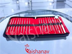 Vaishanav Dental Conservative Instrument Kit – 19 Piece Set Premium Quality Dental Tools
