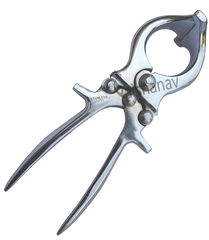 Vaishanav 9” Burdizzo Castrator – Heavy-Duty Stainless Steel Non-Surgical Livestock Castration Clamp