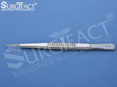 Surgifact Gerald Vascular Dissecting Non-Tooth Forcep Fine Tip 1 MM – Superior Grade Stainless Steel Surgical Instrument