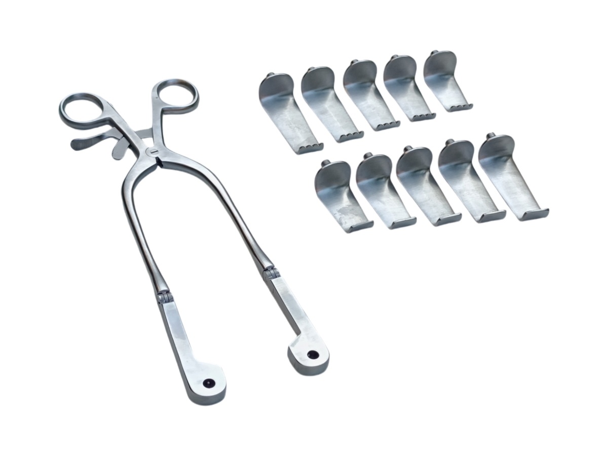 Casper & Cloward Retractor with 5 Pairs Blades 4