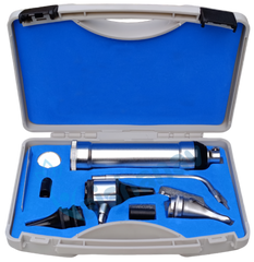 Vaishanav ENT Complete Diagnostic Set – Otoscope, Ophthalmoscope & Speculum Kit with LED