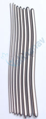 Vaishanav Hegar Dilator Set No. 1–16 | Set of 8 Pcs | Premium Medical Grade Stainless Steel Urethral & Vaginal Dilators | Reusable & Autoclavable