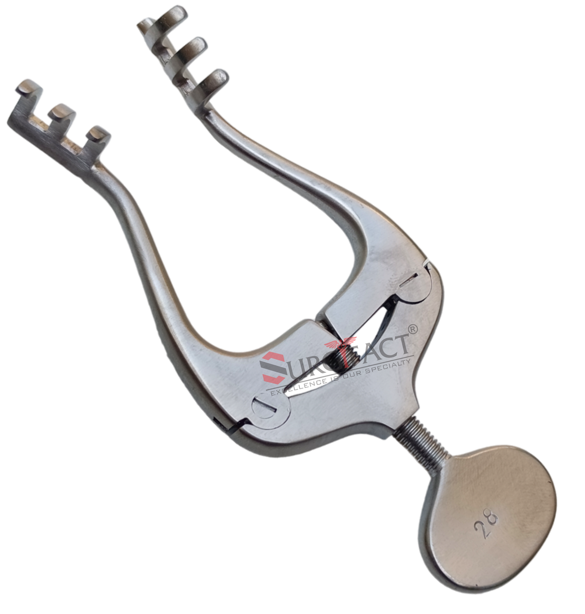 Surgifact Elite Grade JANSEN Mastoid Self-Retaining Retractor – Stainless Steel Surgical Instrument