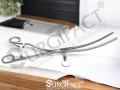 Surgifact Top-Grade Quality Lane Twin Intestinal Clamp 8" Curved – Surgical Instrument