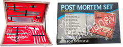Vaishanav Premium Post Mortem Set with Wooden Box - High-Quality Stainless Steel Instrument
