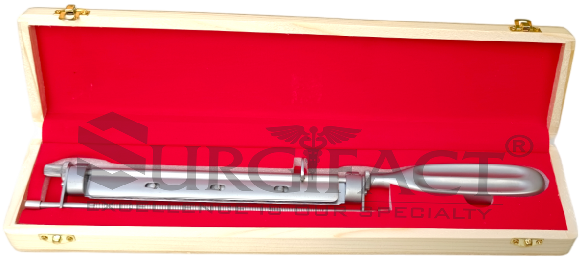 Surgifact Skin Grafting Knife Large with Wooden Box