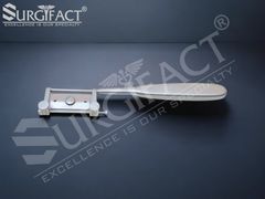 Surgifact Skin Grafting Knife Small Silver Handle with Wooden Box