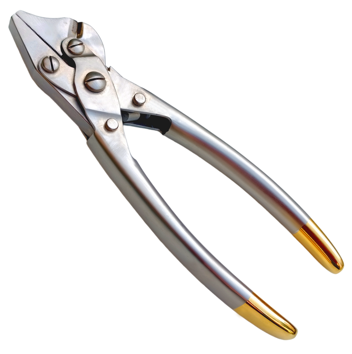 English Plier 8 Inch T.C – Surgical Orthopedic Wire Cutting & Twisting Plier | Tungsten Carbide Jaws | Surgical Wire Crimping & Tissue Holding Tool